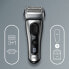 Braun Series 8 8457cc Wet&Dry - Foil shaver - SensoFlex - Black - Grey - Charging - Battery - 60 min