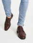 Фото #1 товара New Look faux leather oxford shoe in brown