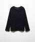 ფოტო #4 პროდუქტის Women's Boat-Neck Knitted Sweater