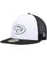 Фото #2 товара Men's White, Black Arizona Diamondbacks 2023 On-Field Batting Practice 59FIFTY Fitted Hat