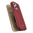 Skórzane etui iPhone 14 Pro Max z klapką magnetyczne MagSafe CE Premium Leather bordowy