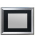 Trademark Fine Art Heavy Duty Silver Frame with Black Mat - 16" x 20"