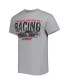 Фото #3 товара Men's Heather Gray Richard Childress Racing Goodwrench Two-Sided Car T-shirt