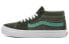 Vans SK8 MID 复古休闲 中帮 板鞋 男女同款 深绿 / Кроссовки Vans SK8 MID VN0A3WM3VY0