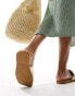 Фото #4 товара Public Desire Lyra crossover flat sandal in cream