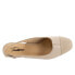 Фото #8 товара Trotters Dea T7001-114 Womens Beige Narrow Leather Slingback Heels Shoes 10.5