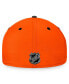 Фото #4 товара Men's Black, Orange Anaheim Ducks Authentic Pro Rink Camo Flex Hat