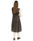 ფოტო #2 პროდუქტის Women's Empire-Waist Zip-Front Midi Dress