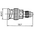 EUROCONNEX 2347 BNC FME Coaxial Connector