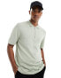 Фото #2 товара Jack & Jones knitted polo with zip in mint