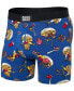 Men's Ultra Super Soft Relaxed-Fit Moisture-Wicking Printed Boxer Briefs Souper Bow, M - фото #1