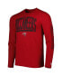 Men's Red Tampa Bay Buccaneers Combine Authentic Home Stadium Long Sleeve T-shirt Красный, XL - фото #3