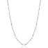 Фото #1 товара Elegant steel necklace with pearls Affinity BFF160