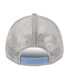 ფოტო #3 პროდუქტის Men's Khaki/Light Blue Memphis Grizzlies Throwback Patch Trucker 9Forty Adjustable Hat