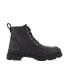 Фото #2 товара Men's Perforated Rubber Lug Sole Wingtip Boots