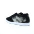Фото #11 товара DC Net 302361-0BG Mens Black Nubuck Lace Up Skate Inspired Sneakers Shoes