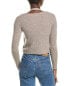 Naadam Set In Wool & Cashmere-Blend Cardigan & Top Women's Grey M