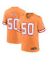 Фото #2 товара Men's Vita Vea Orange Tampa Bay Buccaneers Throwback Game Jersey