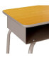 Student Desk With Open Front Metal Book Box - School Desk