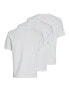 3 PACK - pánské triko JACUNDER Standard Fit 12248076 White