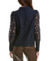 Фото #2 товара Nanette Nanette Lepore Lace Shirt Women's