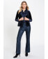 ფოტო #1 პროდუქტის Women's Mona Fit Bootcut Leg Allover Sequin PullOn Pant