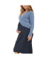 ფოტო #2 პროდუქტის Maternity Nala Knot Front Knit