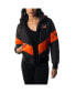 Women's Black Cincinnati Bengals Puffer Full-Zip Hoodie Jacket