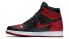 Фото #3 товара Кроссовки Nike Air Jordan 1 Retro Bred “Banned” (Красный, Черный)