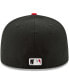 Фото #4 товара Men's Cincinnati Reds Road Authentic Collection On-Field 59FIFTY Fitted Hat