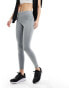 Фото #2 товара Nike Running Fast Dri-Fit mid rise leggings in light grey