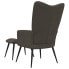 Sessel mit Hocker DE586