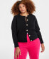 Фото #1 товара Trendy Plus Size Milano Crewneck Cardigan, Created for Macy's