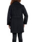 ფოტო #2 პროდუქტის Women's Plus Size Asymmetric Belted Wrap Coat
