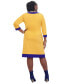 ფოტო #6 პროდუქტის Women's Jude Contrast-Trim Sheath Dress