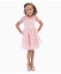 ფოტო #1 პროდუქტის Little Girls Embroidered Soutache Social Dress