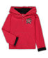 ფოტო #3 პროდუქტის Toddler Boys Red, Heathered Gray Maryland Terrapins Poppies Hoodie and Sweatpants Set