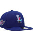 Фото #1 товара Men's Royal Los Angeles Dodgers 1988 World Series Polar Lights 59FIFTY Fitted Hat