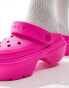 Crocs Unisex Stomp clog in pink