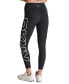 Фото #2 товара Women's High-Rise Logo Graphic 7/8 Leggings