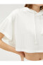 Kadın Beyaz Sweatshirt 3SAK10215EK