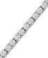 ფოტო #3 პროდუქტის Diamond Tennis Bracelet (1 ct. t.w.) in Sterling Silver, Created for Macy's