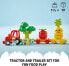 Фото #10 товара LEGO 10982 DUPLO My First Fruit and Vegetable Tractor, Sorting and Stacking Toy for Babies and Toddlers Aged 1 and 10981 DUPLO My First Growing Carrot