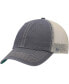 Men's Charcoal,Natural Trawler Clean Up Snapback Hat