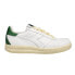 Фото #1 товара Diadora B.Elite H Cork Italia Lace Up Mens White Sneakers Casual Shoes 179540-2