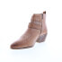 Фото #8 товара Roan by Bed Stu Ville F858025 Womens Brown Leather Ankle & Booties Boots