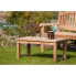 Фото #3 товара Garten-Couchtisch 90 x 45 cm Teakholz