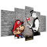 Wandbild Super Mario Mushroom Cop