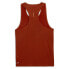 Puma Run Ultraspun Singlet Crew Neck Tank Top Mens Red Casual Athletic 52505763