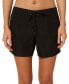 O'Neill 261937 Women's 5 Saltwater Solids Boardshorts Swimwear Black Size 0